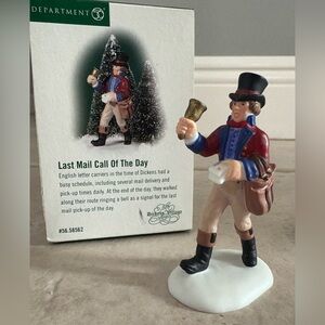 Department 56 Last Mail Call Of The Day
Holiday Figurine